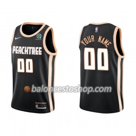 Camiseta Hombre NBA Atlanta Hawks Personalizadas 2019-20 Nike City Edition Swingman